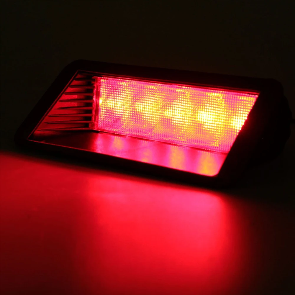 Univerzální auto zadní červená brzda světel 12V 5LED stop lehký auto kamion dovozné zadek lehký bezpečnosti osvětlení výstraha lamp