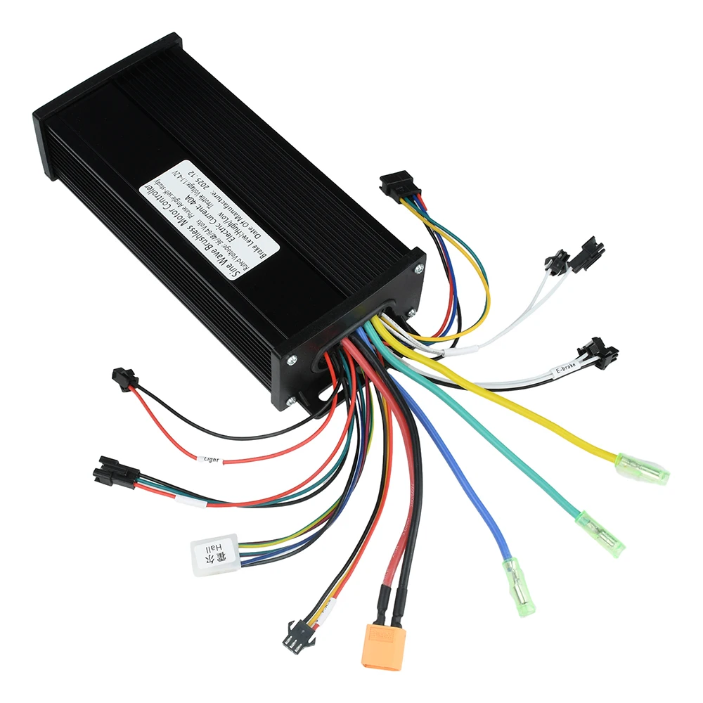 1000W-2000W Electric Vehicle Controller 36V 48V 52V 60V Sine Wave Three-Mode Brushless Motor Controller for Electric Bicycles
