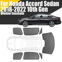 Custom Magnetic Car Window Sunshade For Honda Accord Sedan 10th Generation 2018-2022 Curtain Mesh Front Windshield Frame Curtain 1