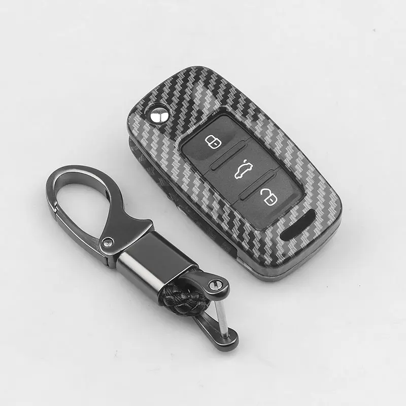Car Key Cover Case For Volkswagen For Vw Polo Tiguan Passat B5 B6 B7