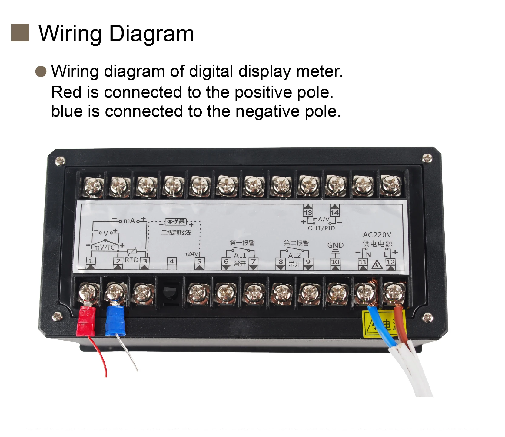 WRNT-RLD K/J Type Button-Type Thermocouple Probe 0-800°C Mold Temperature Sensor