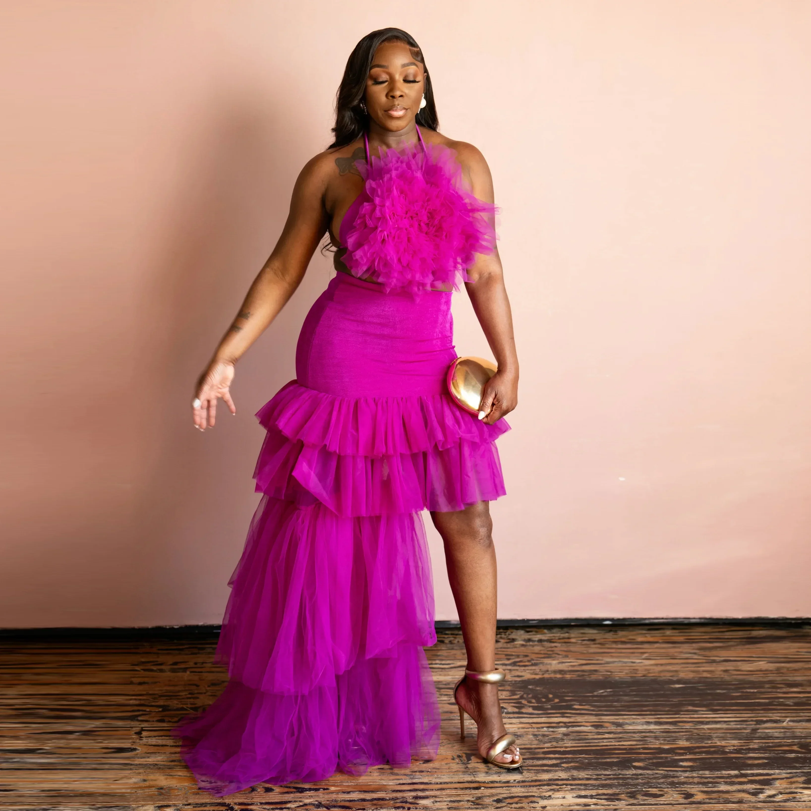 Tul Vestidos Asimetricos Para Fiesta Vestido De Fiesta Largo