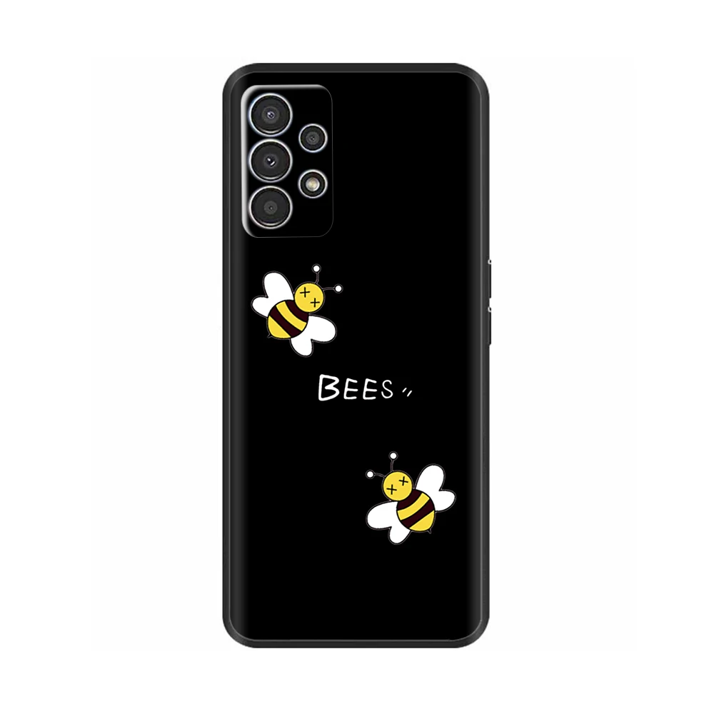 Black Shockproof Silicone Phone Case - Soft Protective Back Cover