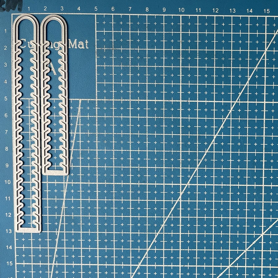 Lucky Goddess Metal Cutting Dies Rip Strips Diy Scrapbooking Photo Album Decorative Embossing Paper Card Crafts