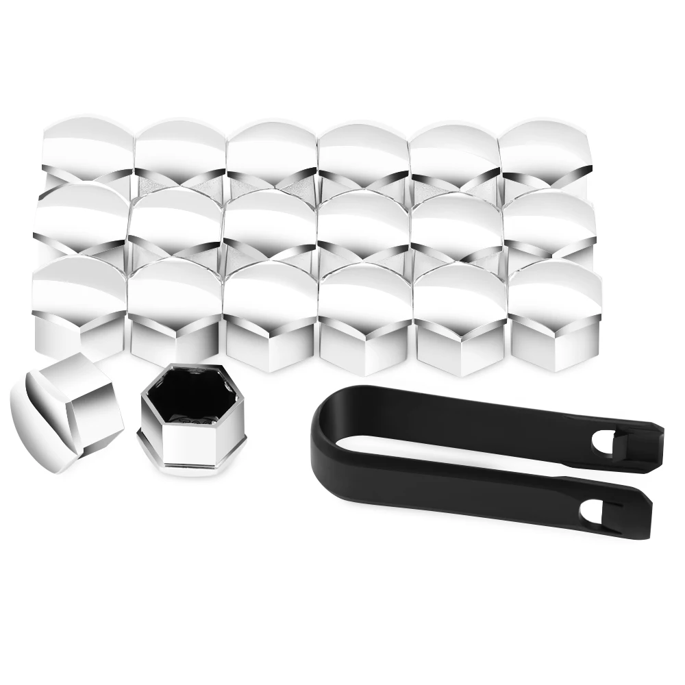 17mm 20 Pieces Car Wheel Nut Caps Protection Cover for MG ZS MGZS Hecto 350 MG6 GT MGGT GS MGGS JAC Refine S3 S2 S5