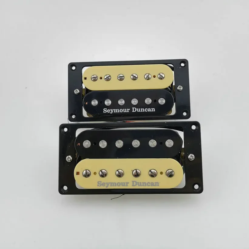 Electric Guitar Pickups Humbucker Pickups 4C zebra / Black Set In Stock