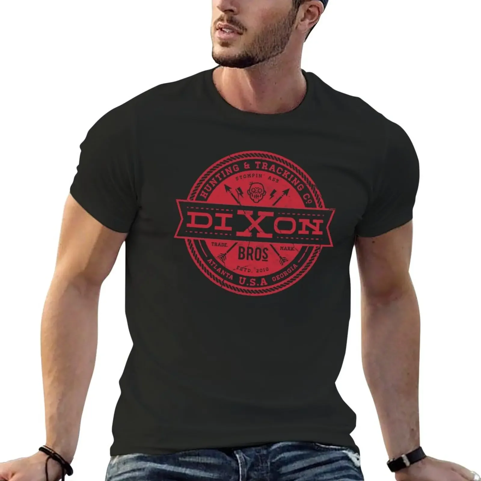 

Dixon Bros. - Red Version T-Shirt oversizeds tees oversized workout shirts for men