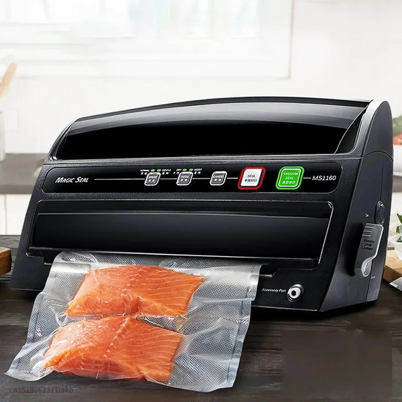 MAGIC SEAL MS1160 Home Vacuum Food Sealer Food Saver Vacuum Sealer Machine Professional Wet Food Vacuum Sealer Packaging Machine 3