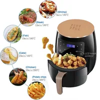 6L Air fryer Multi-functional intelligent touch screen oven Large capacity Electro mechanical  deep fryer for home  airfryer 3