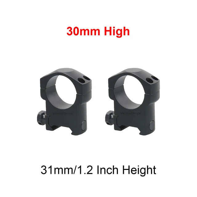 Vector Optics 25.4mm 1 inch/30mm Weaver Scope Rings Low/Medium/High