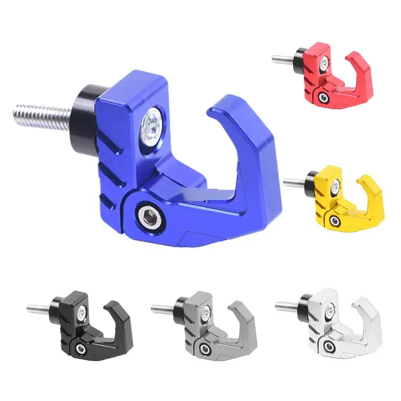 Foldable Helmets Rack Scooter Helmets Hook Clothes Scooter Hangers Alloy Clothes Rack Motorcycle Modification Supplies