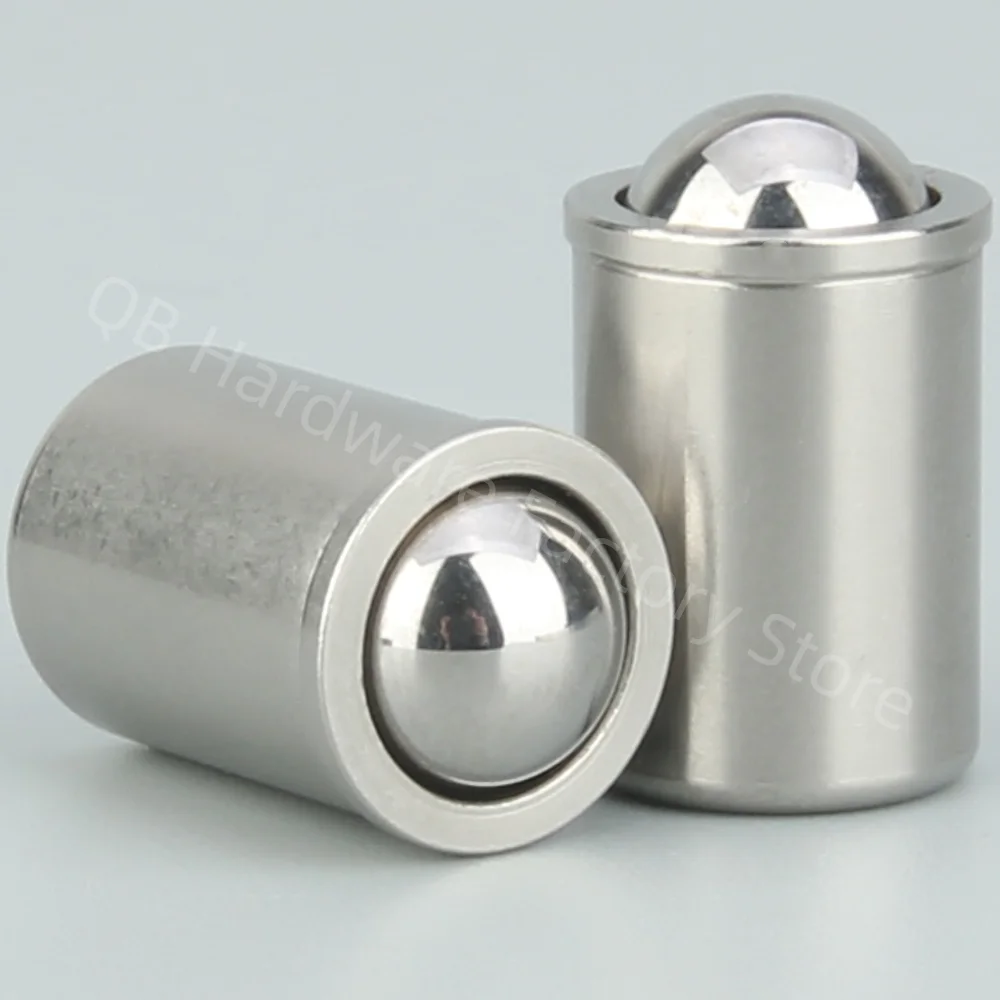 Stainless Steel Ball Lock Pins Customizable Press-Fit Plunger Stainless Steel/Brass Spring Ball Plungers With Locating/Positioning Function