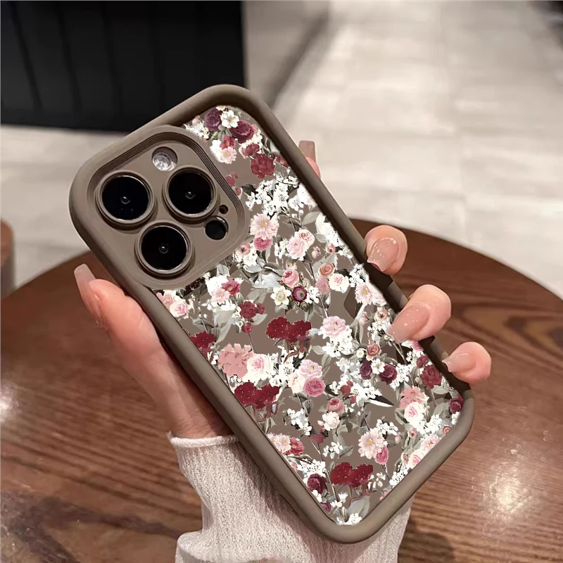 Elegant Floral Phone Case with Enhanced Protection