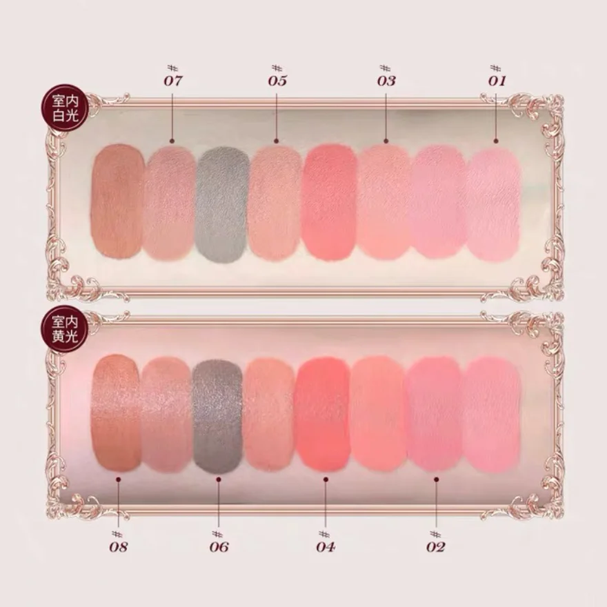 Liquid Blush Blush Cream Cream Blusher Facial Blusher Flower Knows Strawberry Cupid Collection Makeup For Cheeks Matte Finish Face