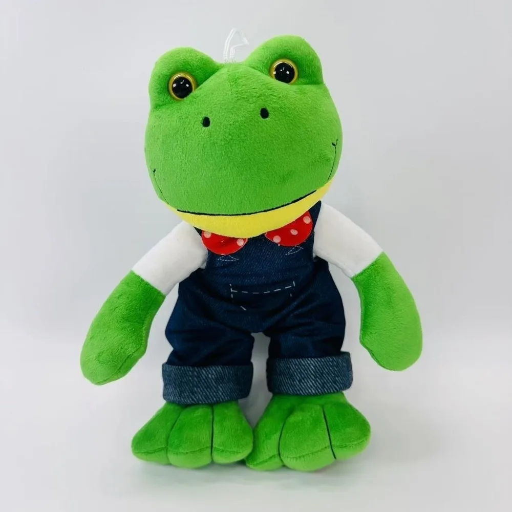 New Magic Expression Plush Doll 25cm Soft Plush Frog Toy Cartoon Girl Stuffed Animal Doll Gift