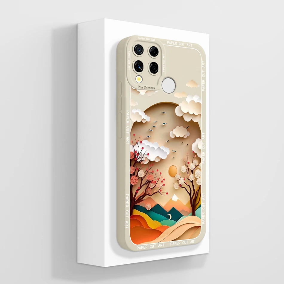 Cute Cartoon Soft Shockproof Liquid Silicone Phone Case -  Bumper Housing Capa