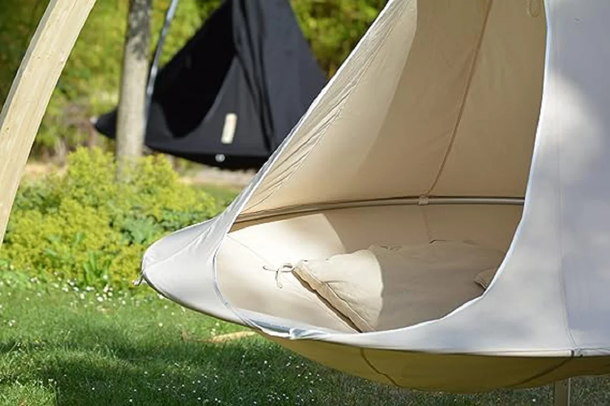 Outdoor travel camping hanging tree hammock indoor children's play swing hanging chair waterproof tent durable hanging tent 3