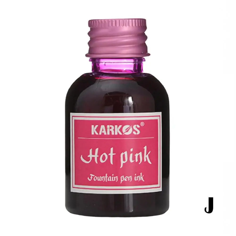 1 flasche Reine Bunte 20 ml Brunnen Stift Tinte Nachfüllen Tinte Schreibwaren Schule Hohe Qualität Kalligraphie Schreiben Brunnen Tinte – Detail 32