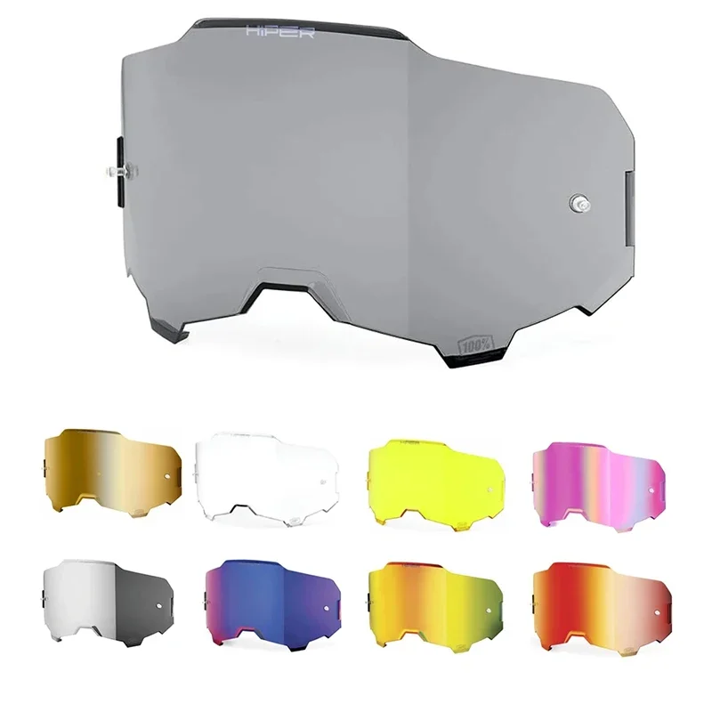 

Goggle Replacement Lens 100 Glasses HiPER Mirror Lens Motocross Cycling DH Safety Glasses Moto Dirt Bike Goggles lens
