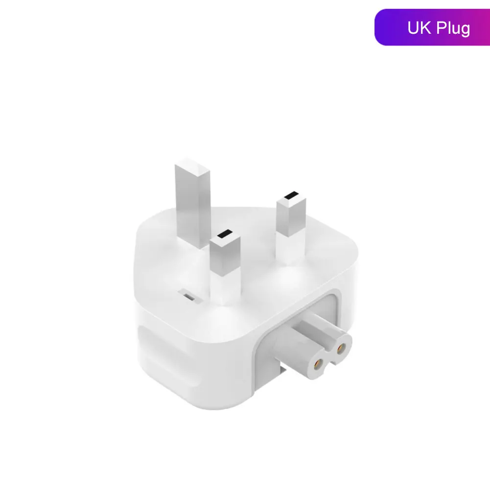 EU UK AU Plug Detachable Power Adapter for Apple iPad Macbook USB Charger Wall AC Outlet Converter