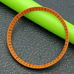 Enhanced Watch Badge Ring - Polished Inner Ring, Hard Plastic/Copper, Size 30.3 x 27.3mm (NO.10)