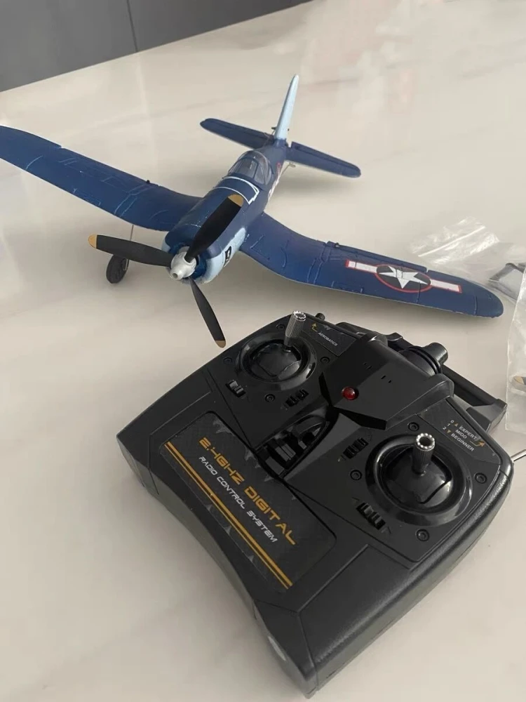 

Rc Plane 2ghz 4ch 6 Axis 761-8 Rtf Rc Airplane F4u Corsair Wwii Remote Control Plane For Beginner Adult Epp Foam Aircraft Toy