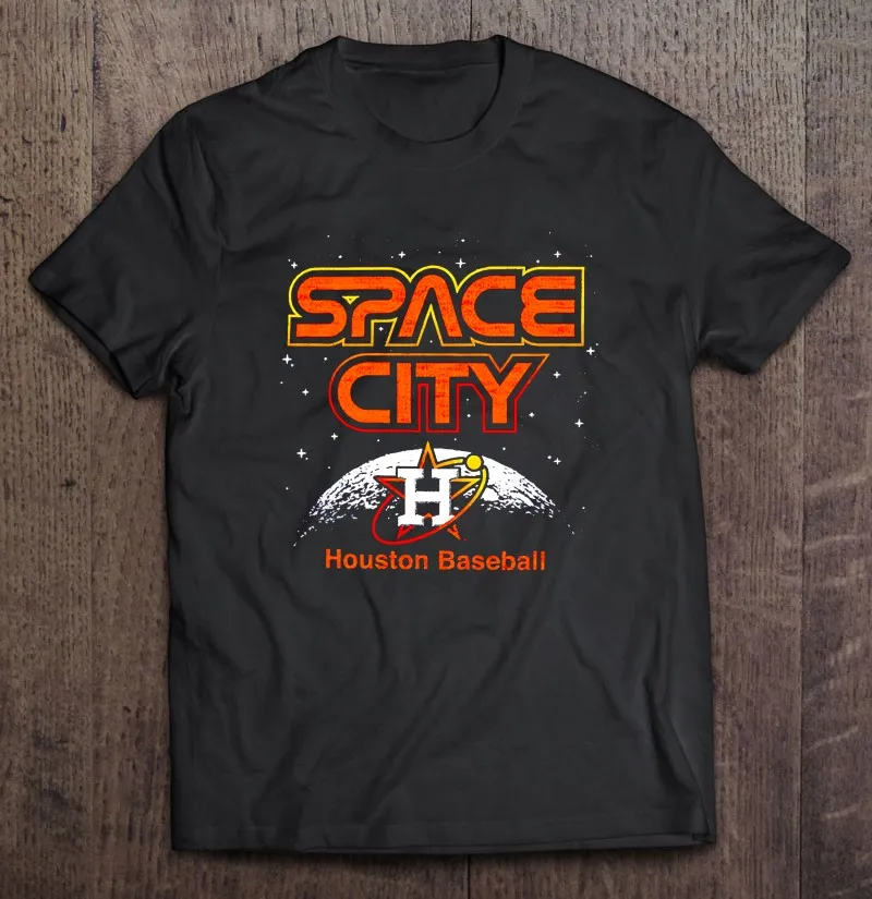Houston Baseball Astros Space City T Shirt For Men Mens Clothes