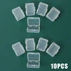 10pcs Toothbrush Head Covers Case Cap Portable Travel Hike Camping Brush Protect Storage Organizer Bathroom Supplies 2