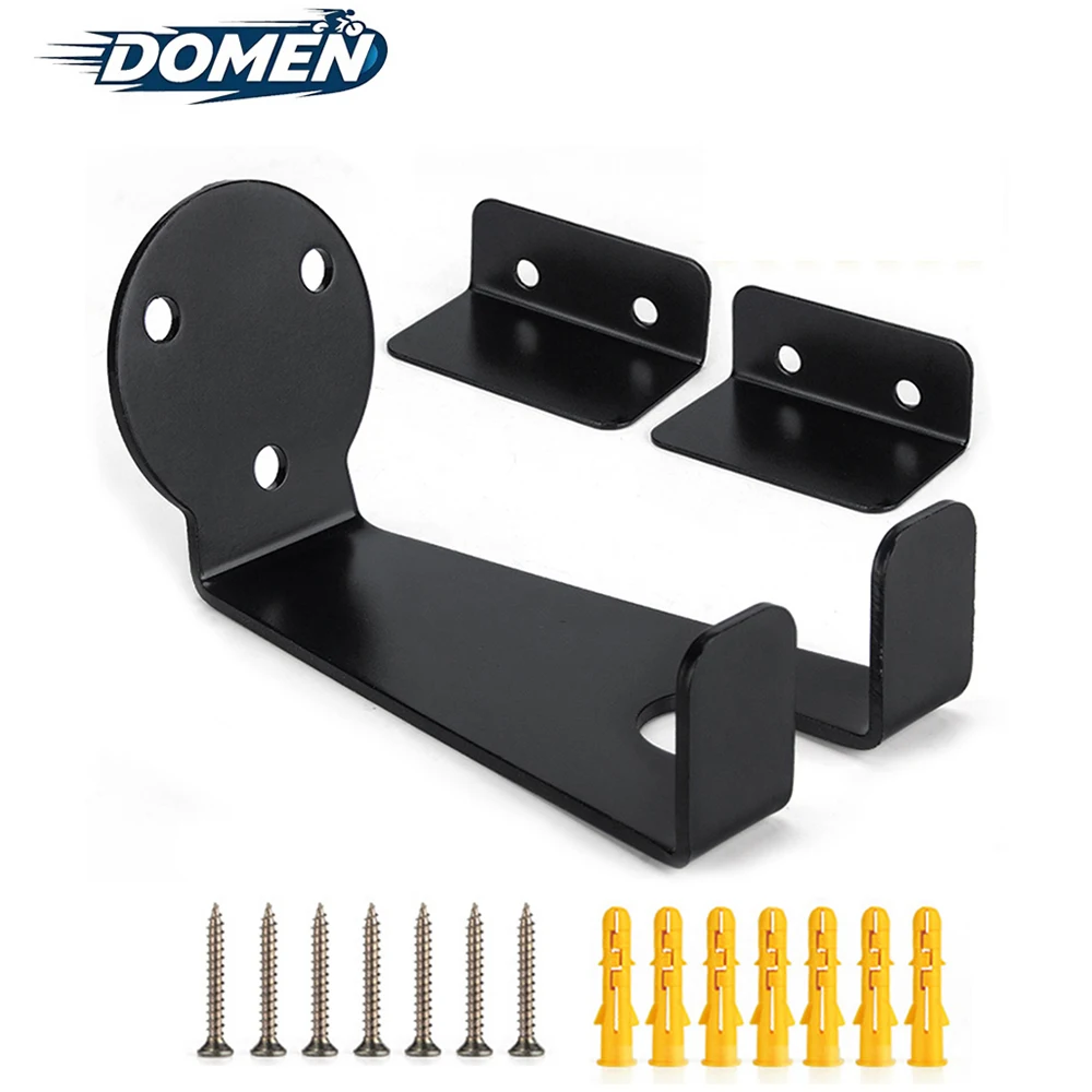 DOMEN Bike Wall Mount Iron Rack Bike Pedal Wall Bike Stand Hook Bike Garage Holder Display Storage Hanger Kit