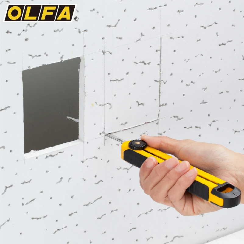 

olfa Key hole cutter with saw blade and ratchet-lock utility knife (CS-5) professionnel 217B/CS-5 SWB-5 MTB-10B