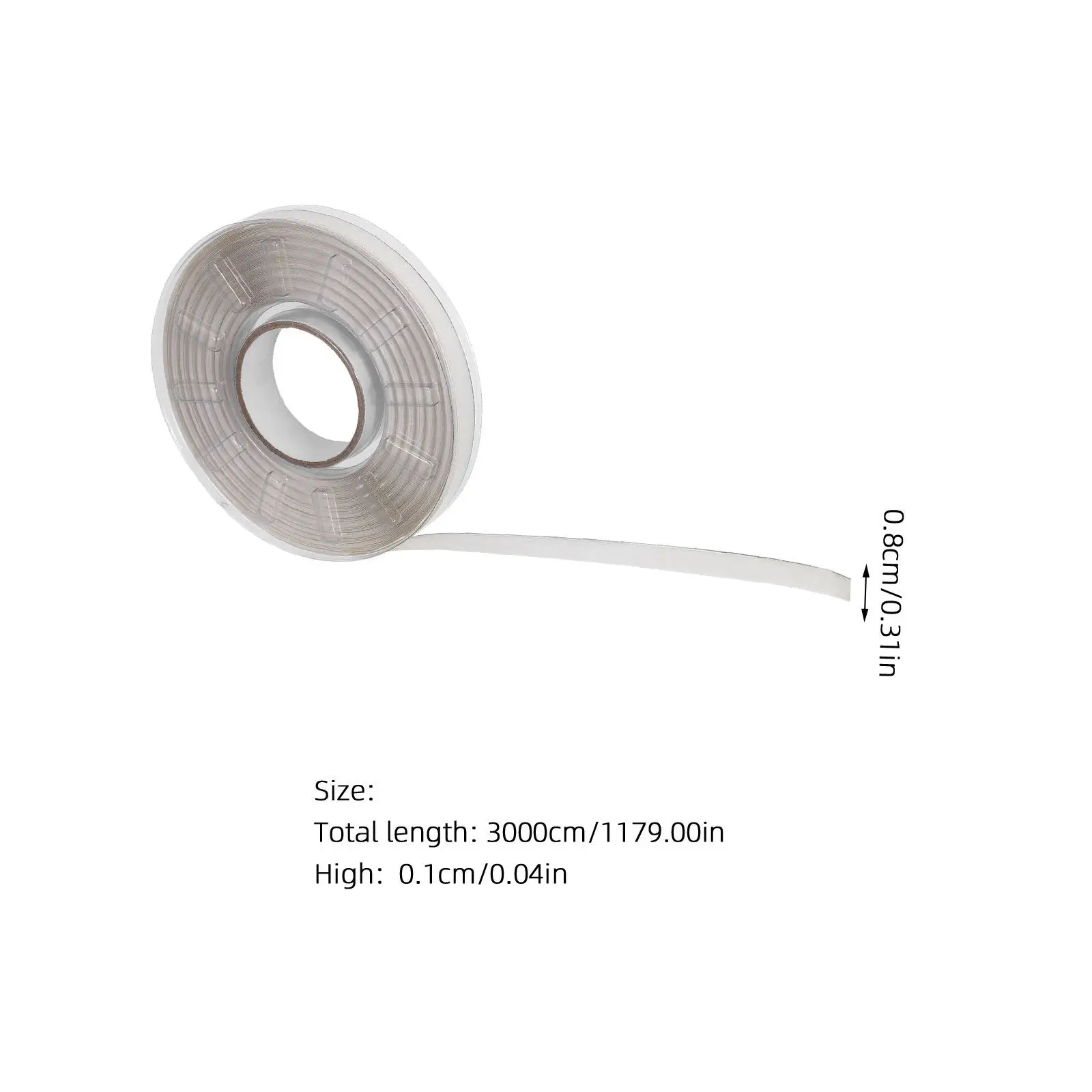 1롤 엣지 커팅 와이어 테이프 8Mm X 32. 흰색 내한성 자동차 랩핑 테이프 (비닐 커팅, 자동차 디테일링, 도색용)