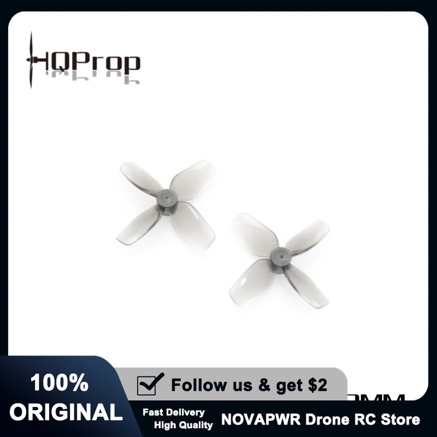 HQ 40mm x4 4-Pales Whoop Hélices pour Drones FPV Micro
