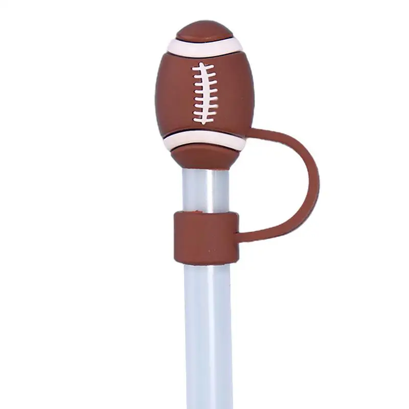 Cute Cartoon Straw Covers Dustproof Reusable Plugs