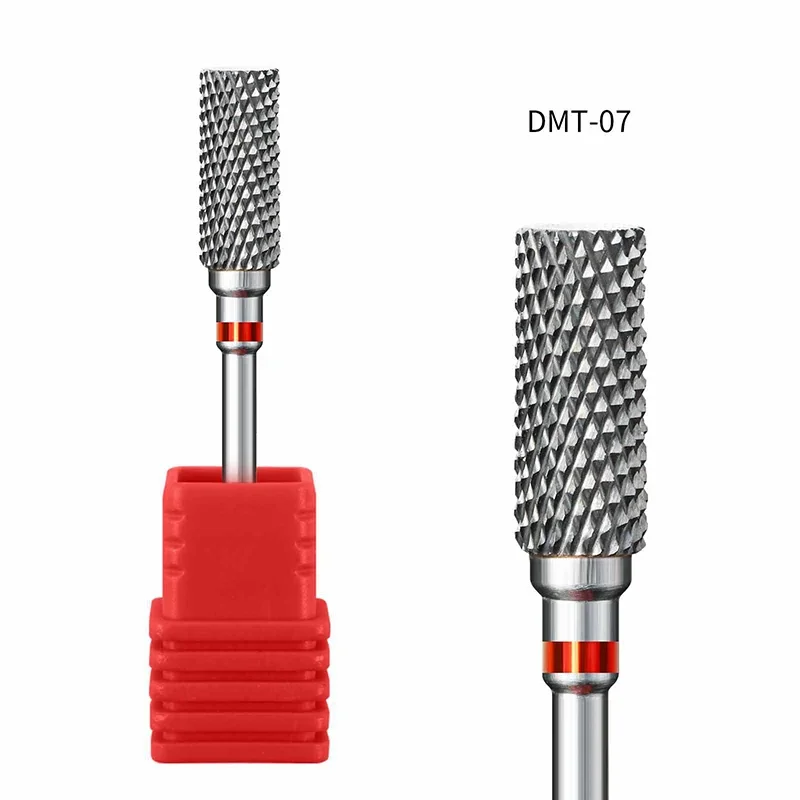 합금 텅스텐 스틸 네일 드릴 비트, 하이 퀄리티 플랫 헤드 네일, 각질 제거, 각질 매니큐어 도구, 1 개