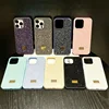 For iPhone 16 Plus 15 14 13 12 11 Pro Max Luxury Glitter Diamond Shiny Rhinestone Shockproof Anti-fall Protective Phone Case 6