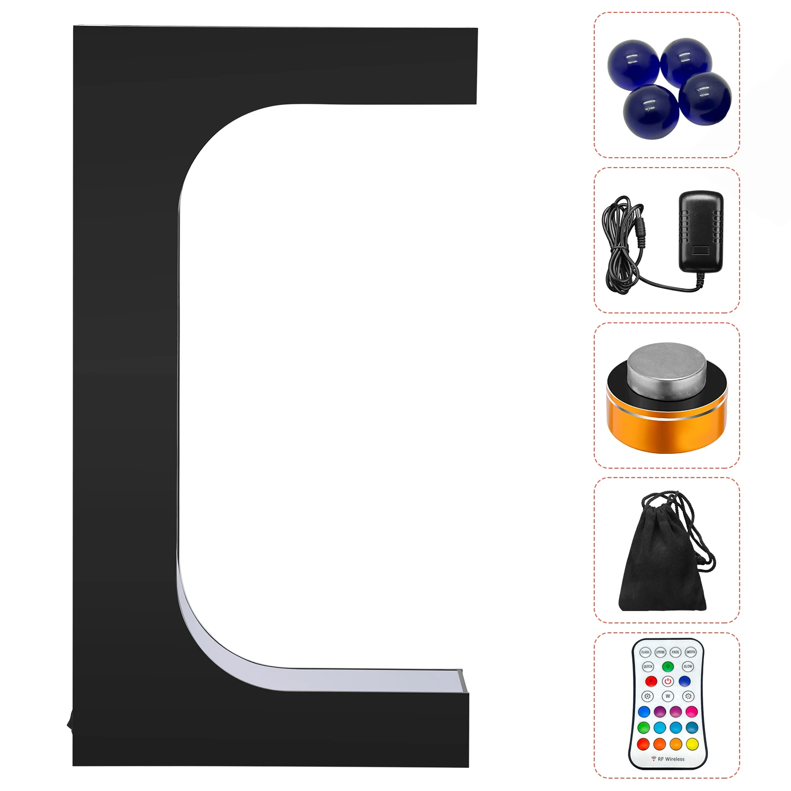 220V Levitating Shoe Display Stand Floating Sneaker Stand Magnetic Sneaker Stand Holder for Shoes Collectors Storewindow 6