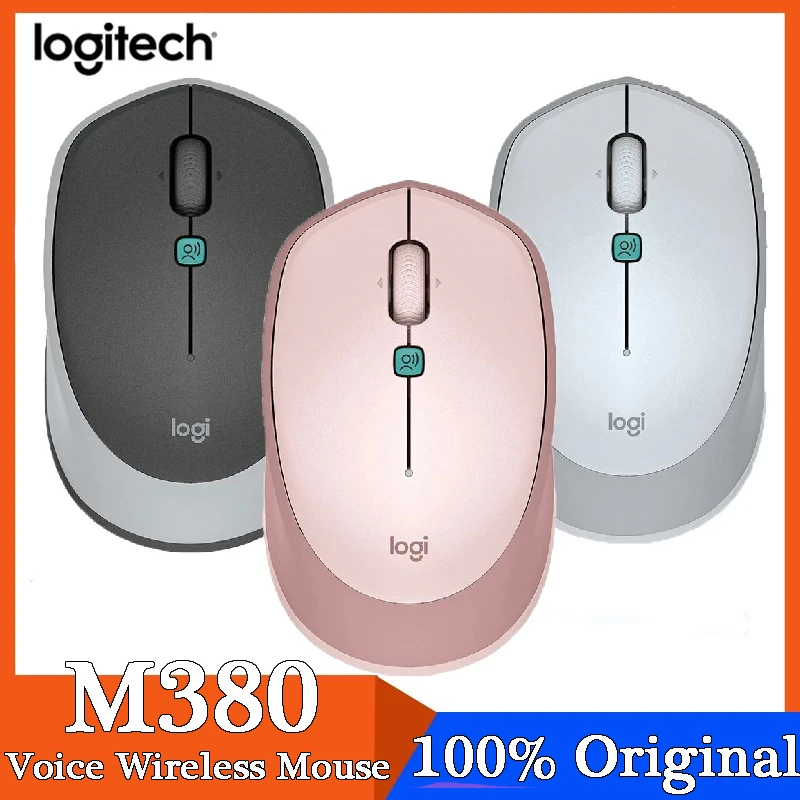pakistaní incondicional Nathaniel Ward Logitech ratón inalámbrico inteligente M380, Mouse de voz multilingüe, 100%  Original, adecuado para ordenador de escritorio, Notebook y oficina| | -  AliExpress