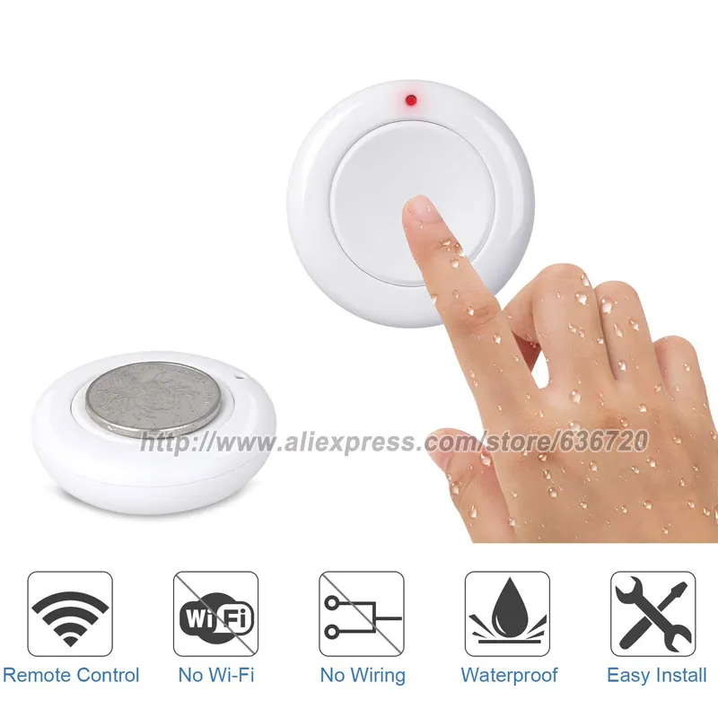 Garbage Disposal Wireless Switch, Remote Control Outlet Wireless Switch for Household Appliances, Up to 30ft. Range 4