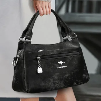 Nuove donne Messenger borsa a tracolla di grande capacità borsa cosmetica di moda in poliestere borsa a tracolla semplice e Versatile