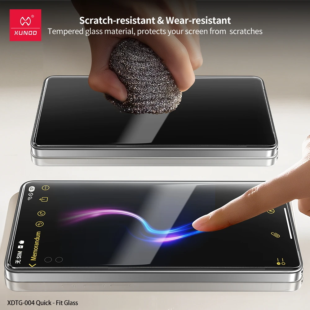 Xundd Fast Install HD Glass Screen Protector