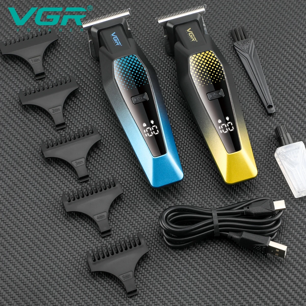 VGR V-253 مقص كهربائي مريح 6000 دورة في الدقيقة مت...