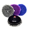 AUTOBRIGHT DA Machine 5" Wool Polishing Pad Car Washing Accessories Detailing Tray Clean Gadgets Auto Detailing For Car Polisher 2