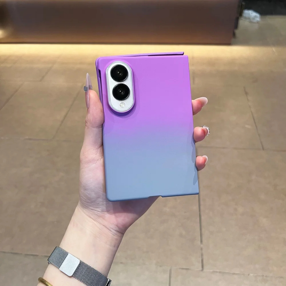 Gradient Candy Color Skin-friendly Slim Matte Protective Case