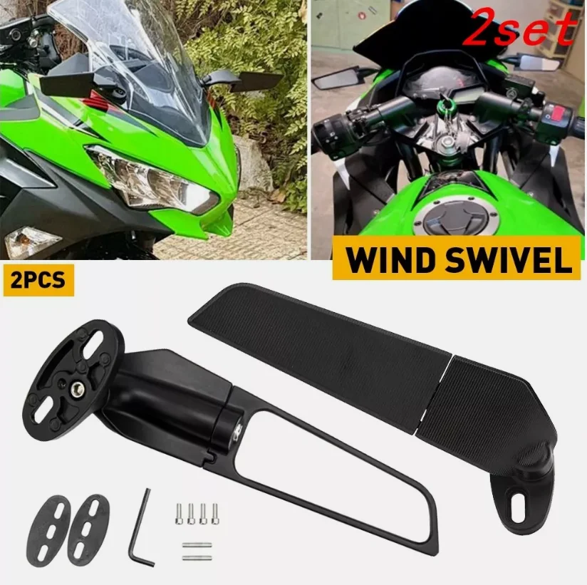 Durable Rearview Mirror Reflector Convex Mirror Rear View Adjustable - View #5