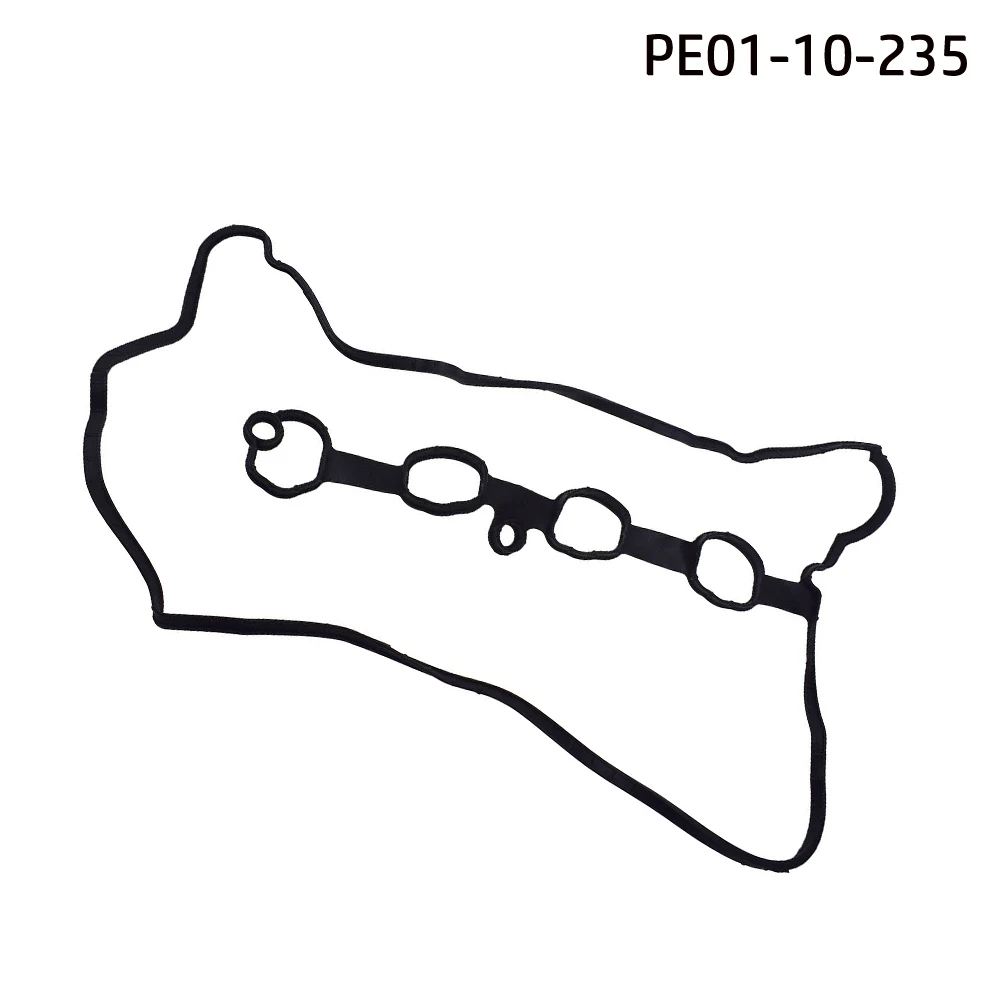 1pc Valve Cover Gasket Rubber-Black Engine Valve-Cover Gasket Washer-kit PE0110235 For Mazda 3 6 CX-3 CX-5 2012- PE01-10-235