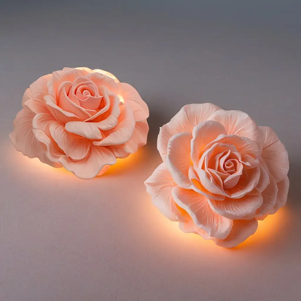 Cavity Rose Silicone Mold 6