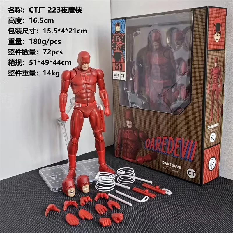 CT Toys DAREDEVIL Action Figure Mafex 223 SHF Black Suit DAREDEVIL