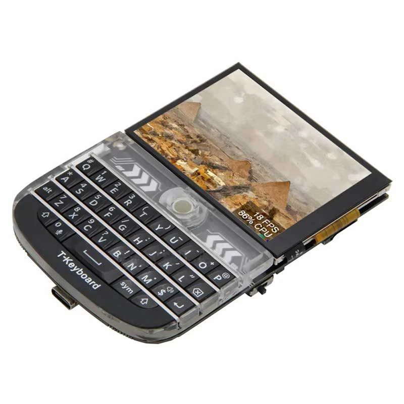 2.8인치 LCD 디스플레이 개발 보드가 포함된 T-Deck ESP32-S3 LoRa 모듈, 블랙베리 키보드 호환, 868Mhz-A32R 지원