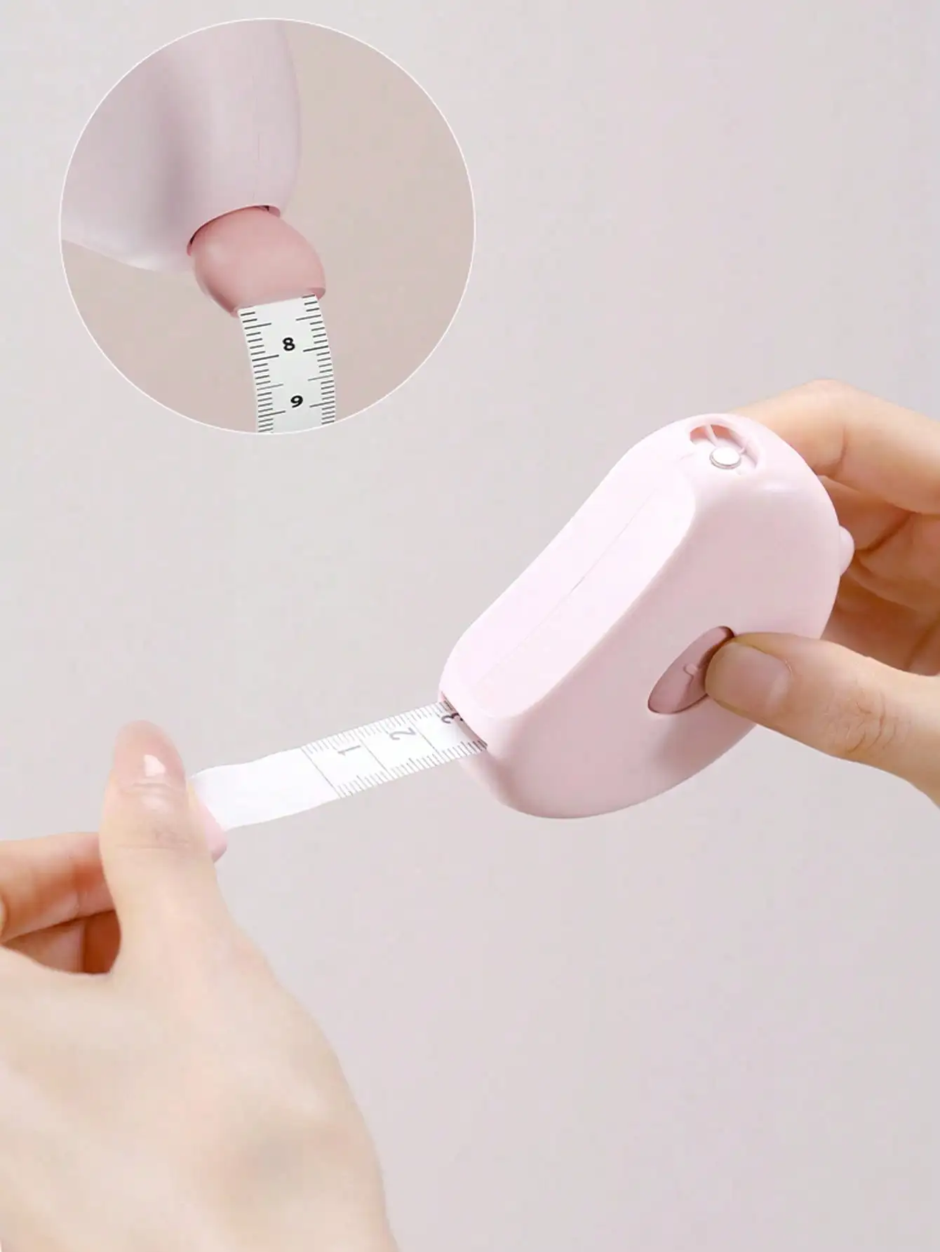 Automatic Retractable Magnetic Measuring Tape Waist Arm Leg Abdomen Head Circumference Portable Body Measurement Tool measuring tape