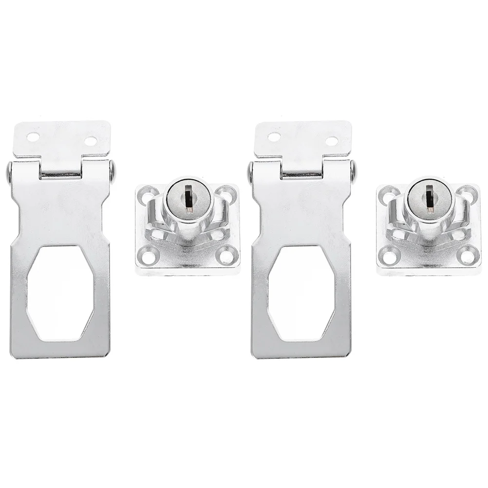 

2 Pcs Door Locks File Cabinet Replacement Showcase Glass Door Rv Storage Furniture